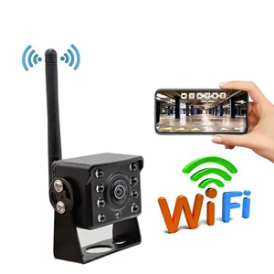 Wifi Simsiz Tərs Kamera 12V-36V HD İnfraqırmızı Gecə Görüşü Avtobus, Yük Maşını, Avtomobil üçün