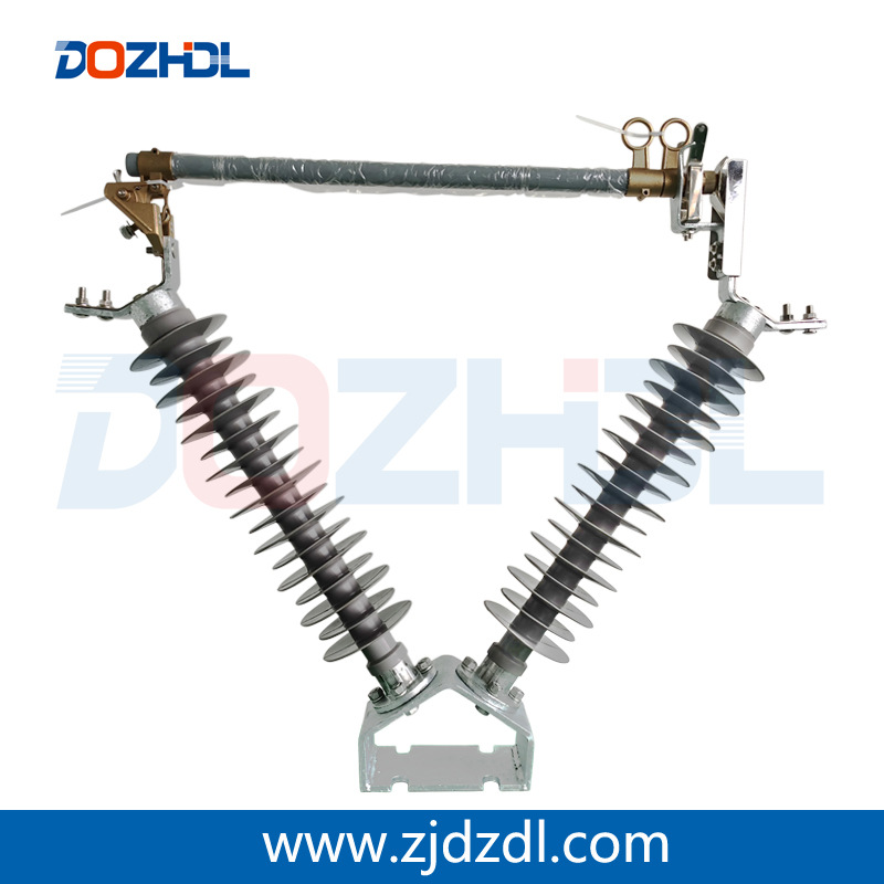 东舟35kV跌落式熔断器FDGW-40.5/200防风V型风电场用硅橡胶熔断器