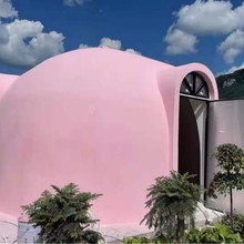 哆唻堡石墨EPS泡沫建筑模块透明星空屋 特色住宅创意景观房休闲屋