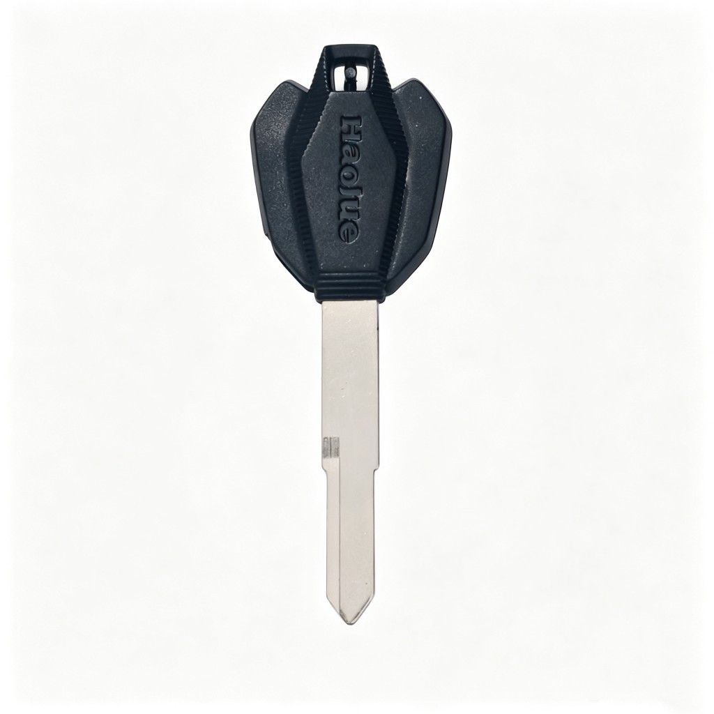 Suitable for Haojue Motorcycle Dr160 Dr150 Key Blank Hj150-10C Key with Chip Set Lock Handle