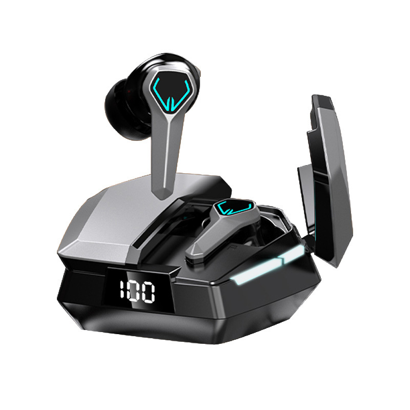 Los nuevos auriculares Bluetooth para juegos de deportes electrónicos JX10 son inalámbricos, de baja latencia y larga duración de la batería, teléfonos móviles con reducción de ruido de graves pesados, universales