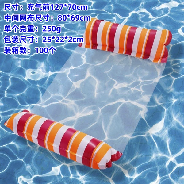 Straight stripes (red orange white)