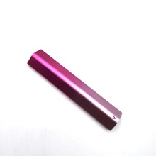 电子烟铝外壳拉伸CNC渐变色阳极一站式加工 电池杆铝外壳来图定制