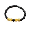 New imitation gold garnet bracelet 3D hard gold online shop Kuaishou Douyin live drainage drainage small gift gift