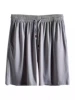 Gray mesh puzzle pants