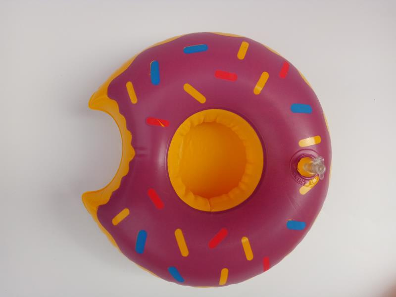 Portavasos inflable unicornio Piña Sandía de coco pato Cisne Portavasos flotante portavasos suministros de agua