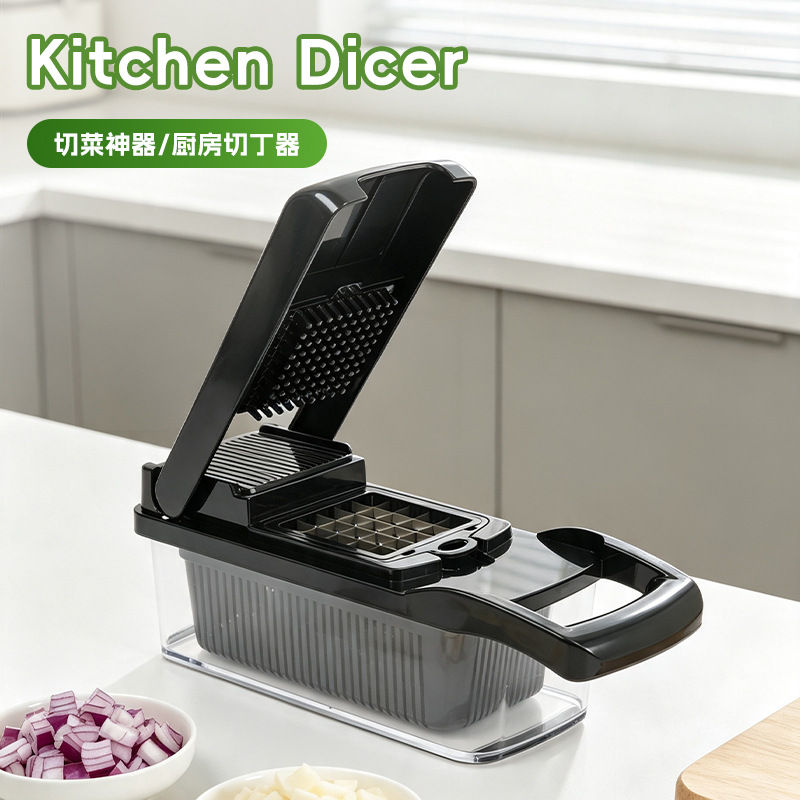 Cross-border Multifunctional Vegetable Chopper Kitchen Vegetable Grater Potato Shredder Slicer Vegetable Cutting Tool Vegetable Cutter