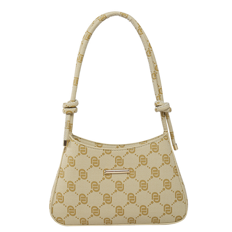 2025 nuevo nicho de verano diseño de letras metálicas retro viejas flores bolsos de hombro bolsos de mujer