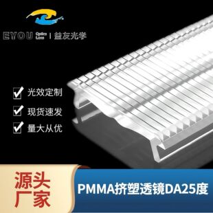 Factory Direct Supply of Extruded Line Lighting Lens, Led Lighting Lens, Supports Optical Design