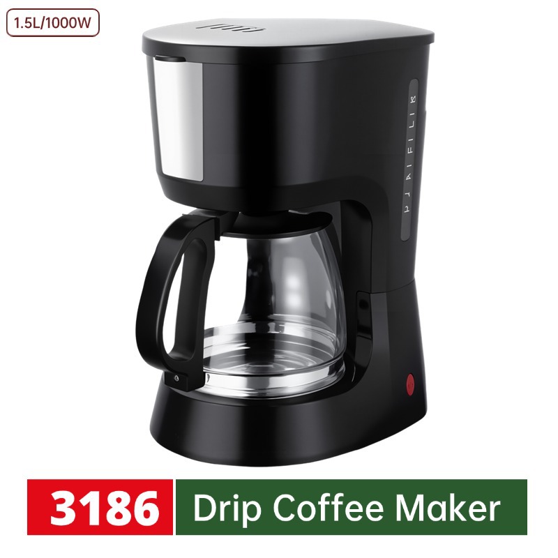 Máquina de café de goteo con accesorios extraíbles y aislamiento térmico multifuncional de una sola pulsación al por mayor.