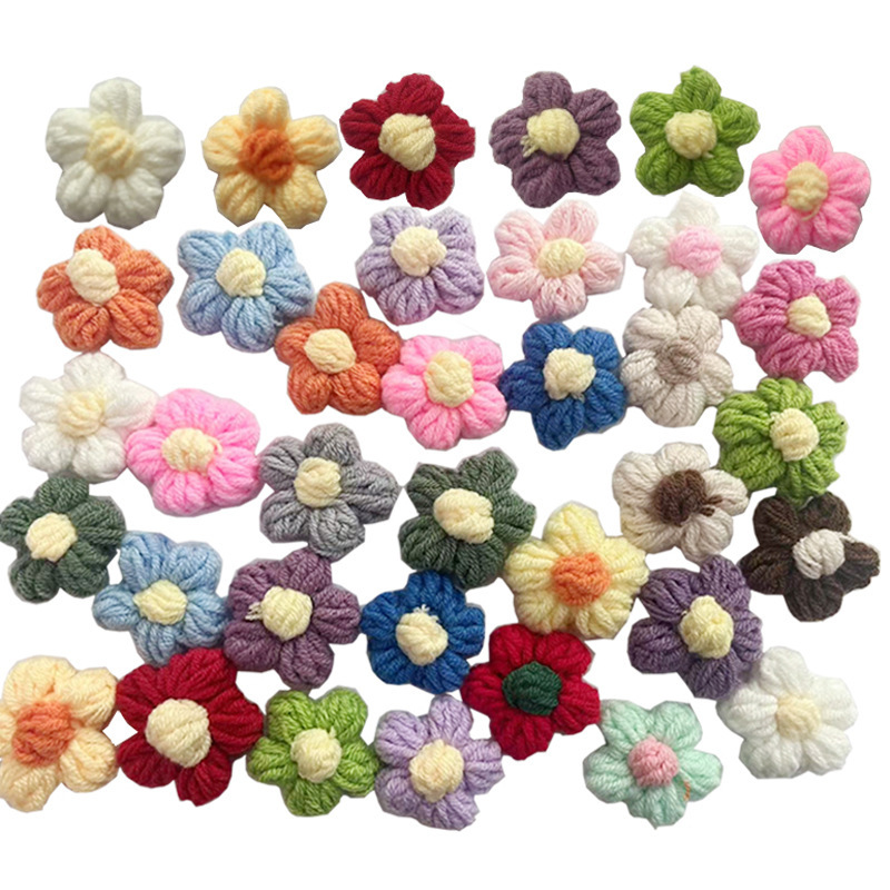 Spot K-Style DIY Puff Flowers Milk Cotton Wool Hair Accessories Clothing Accessories Accessories Jewelry Bag Hanging