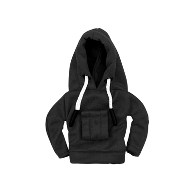 Small gear handle cover handle cover for car manual gear automatic gear shift handle cover for winter car gear lever cover cute sweater (Sürətlər qutusu və əl tormozu başlıqları) - black