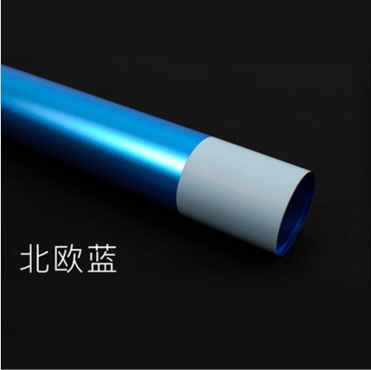 Nuevo fabricante de fiestas de flores de color metálico flor florista paquete de flores papel de embalaje de regalos de alta calidad