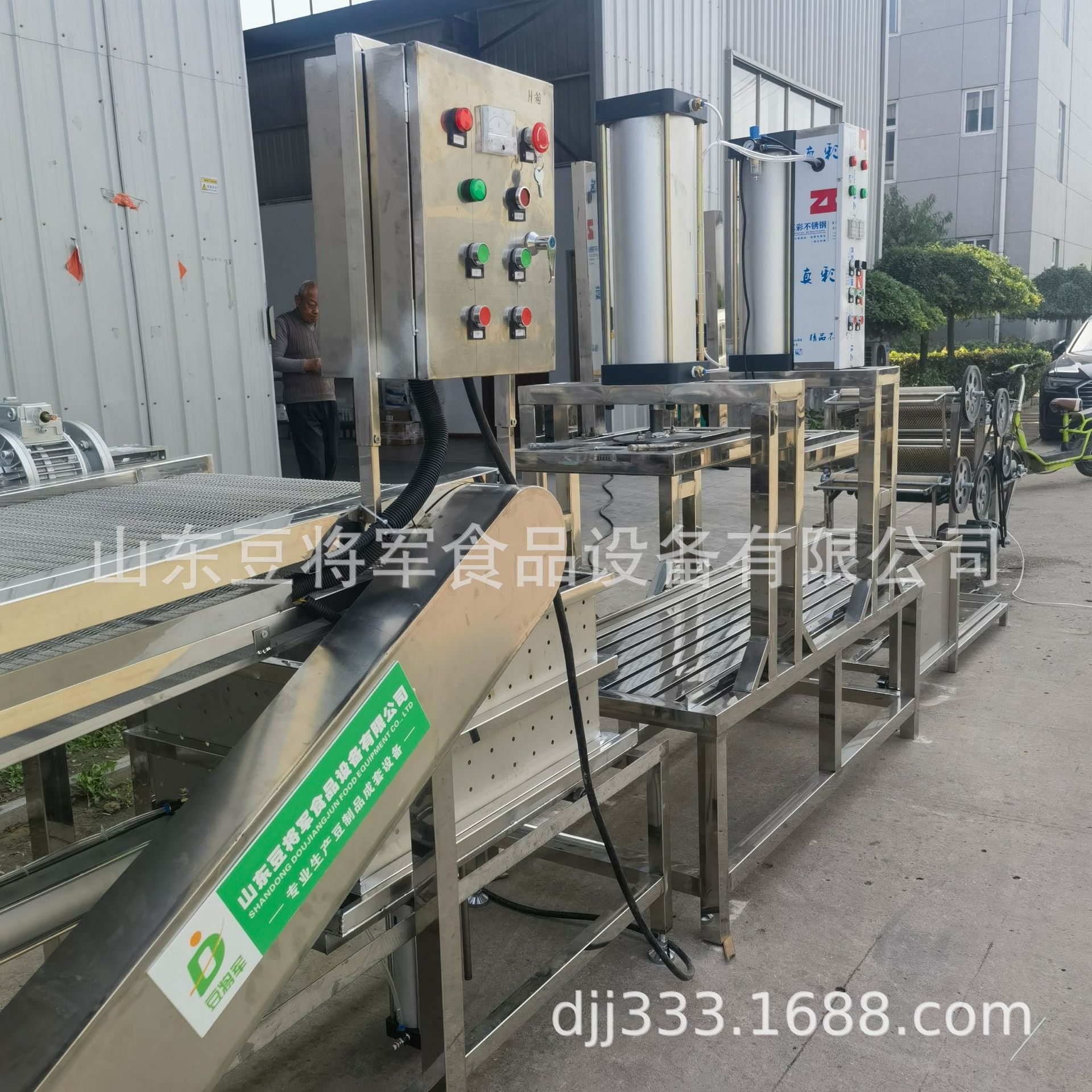 河南豆腐皮机厂家 山东豆将军牌豆腐皮机厂家直销 商用豆腐皮机