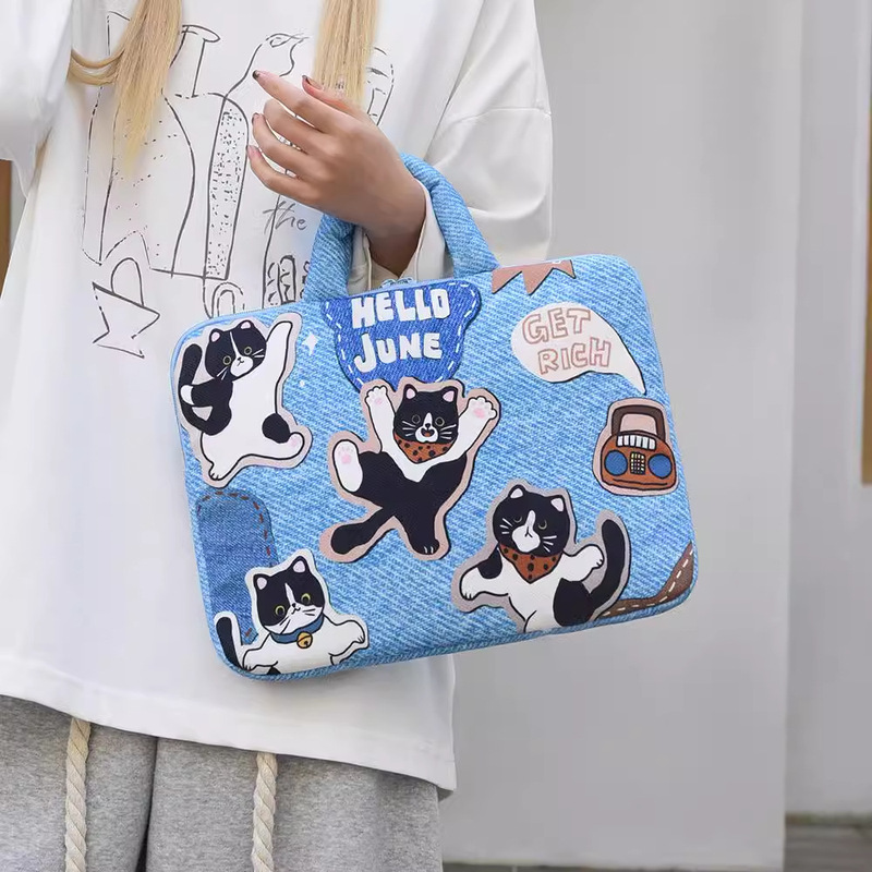 Cute Graffiti Illustration Computer Sleeve Bag 11 Inch iPad Pro Tablet Protective Cover 14 Inch Laptop Storage Bag Cute Graffiti Illustration Computer Sleeve Bag 11 Inch iPad Pro Tablet Protective Cover 14 Inch Laptop Storage Bag