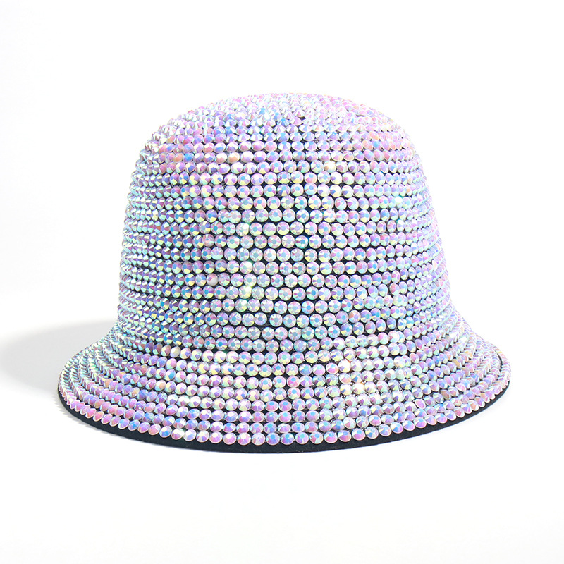 Comercio exterior europeo y americano personalidad gorra de clavos gorra de clavos gorra de diamante gorra de pescador estilo de escenario gorra de balde de fiesta gorra