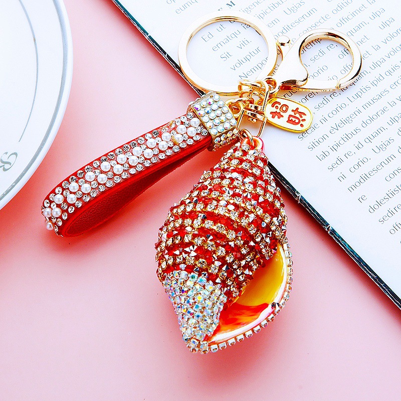 A659 Lucky Conch Stripe Red
