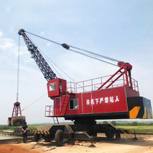 厂家供应港口码头吊重货物行走装载机吊车 轮胎式起重机