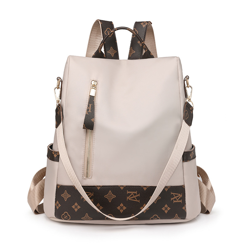 Transfronterizo al por mayor 2024 verano nuevo estilo coreano damas mochila antirrobo moda salvaje mochila de viaje de gran capacidad