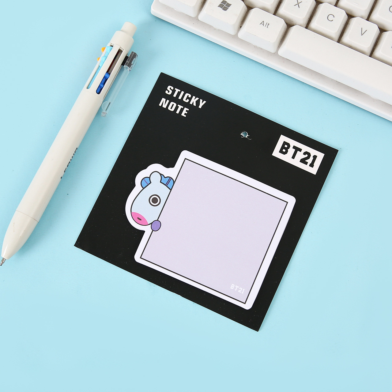 厂家定制卡通动物可爱便利贴记事备忘贴可印logo便签本彩色便