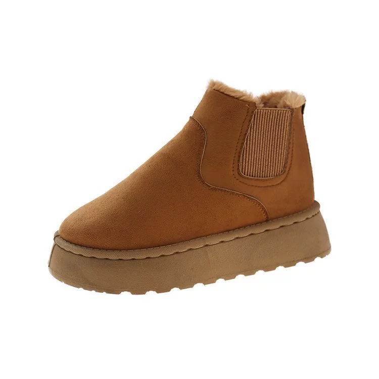 Ankle boots keep warm, plus sizes, city style, lightweight 36–44