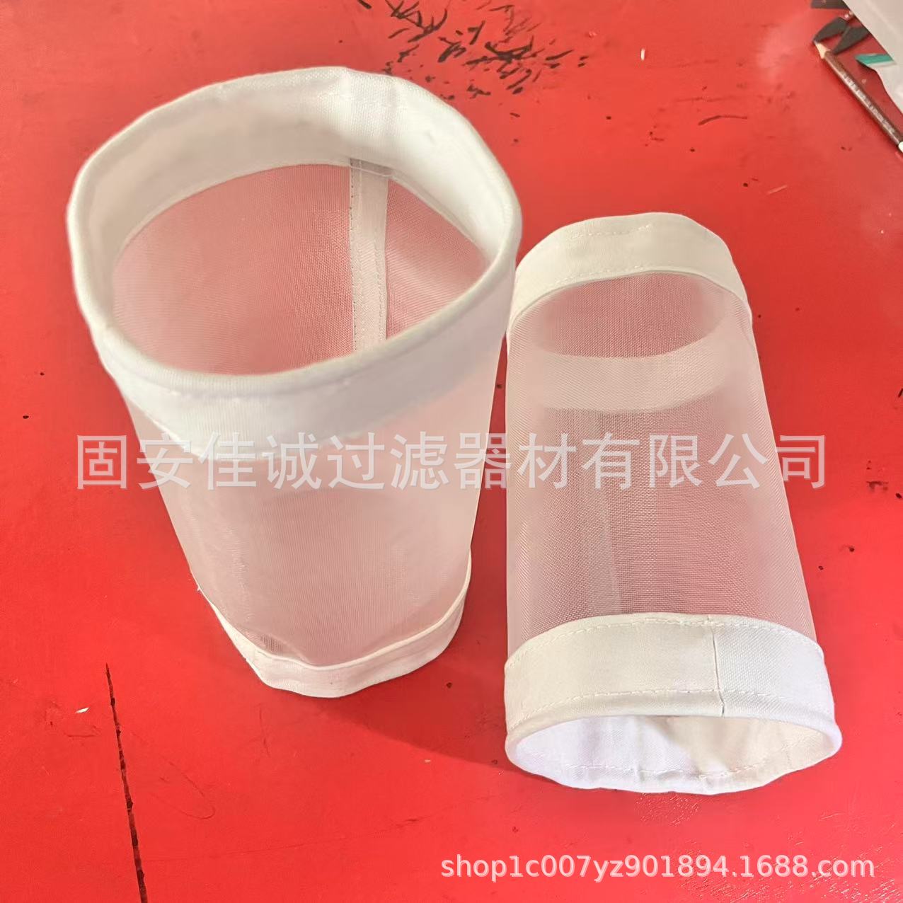 6080目尼龙筛网过滤袋纺织厂透气网筒收尘带集尘袋透气网袋