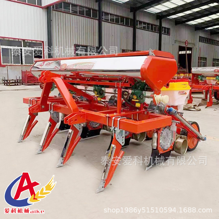 新型深耕悬浮款玉米大豆播种机新款拖拉机带高粱棉花免耕播种机