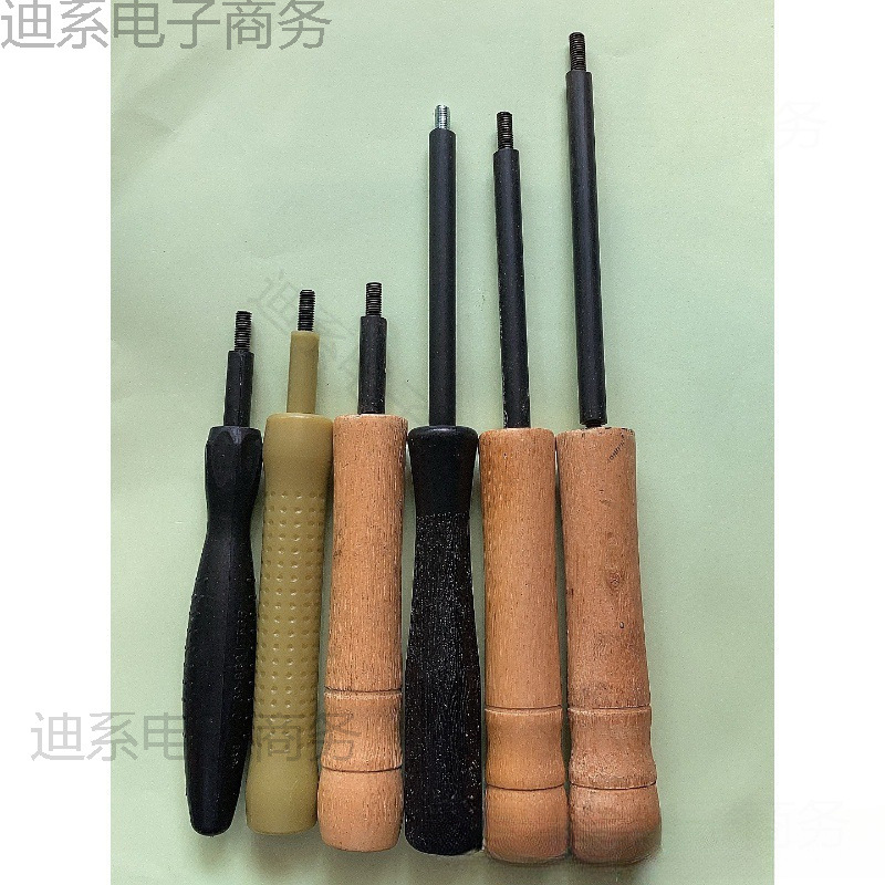 钩针手柄穿绕拉磁环电感线圈塑胶钩子勾针工具卷线棒勾棒专业