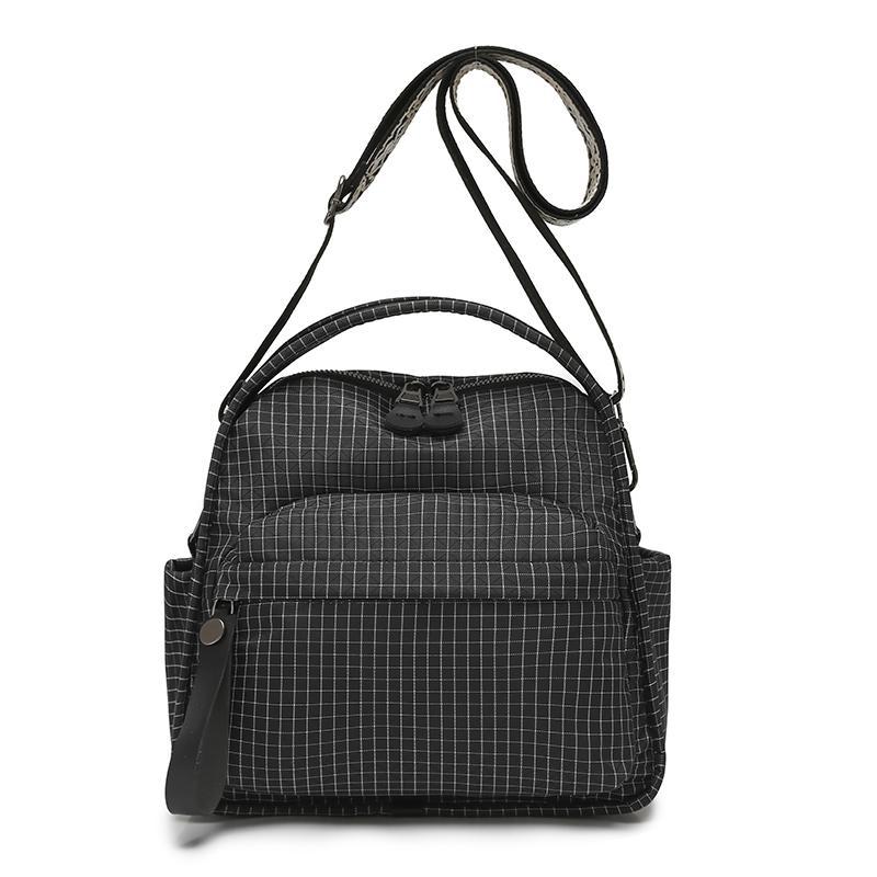 Japanese Style Niche Casual Lightweight Nylon Bag For Women 2025 New Large Capacity Shoulder Crossbody Commuter Handbag - Thumbnail 8