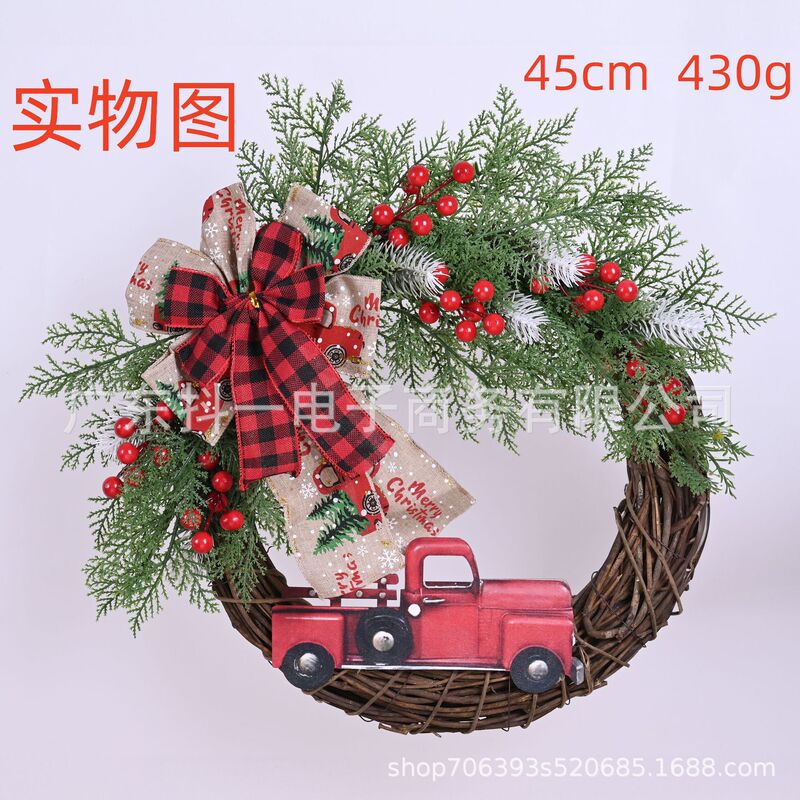 【スポット】アマゾンクロスボーダー感謝祭豊作祭秋収穫クリスマスカエデカボチャ花輪秋色ペンダント|undefined