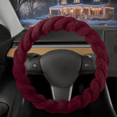 and Women Amazon, Steering wheel cover - sprinkle-red-38cm