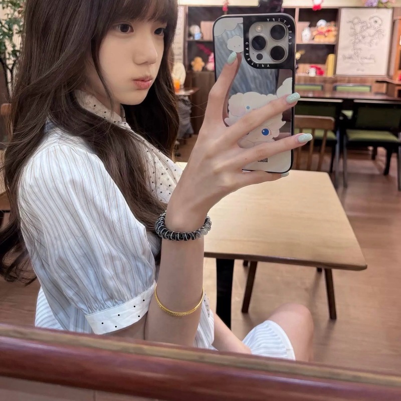 夏季条纹法式连衣裙女2025新款小个子巨好看收腰显瘦A字衬衫裙子|undefined