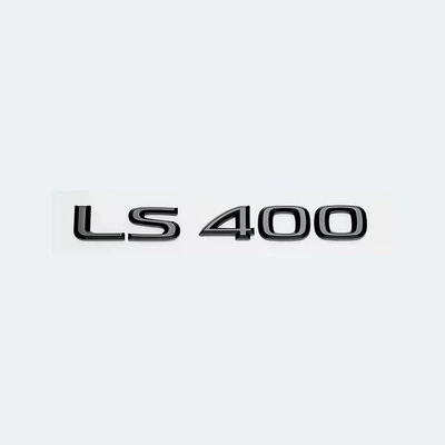 logo car sticker LEXUS, Car logo - ls400-glossy-black