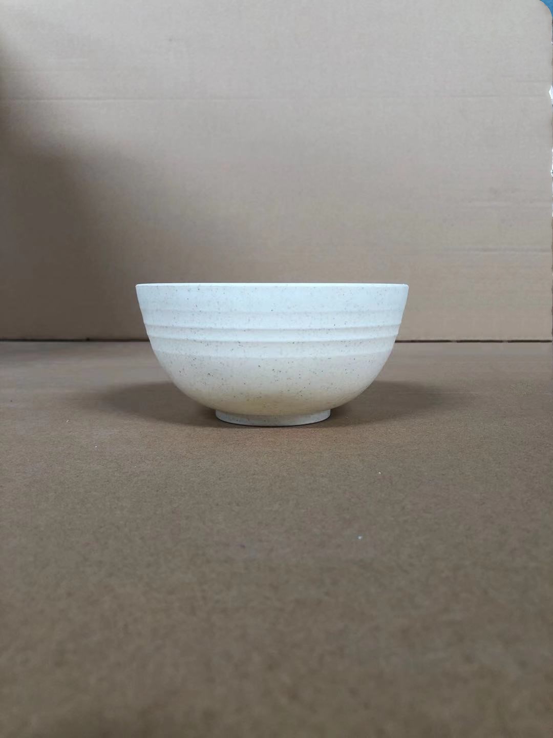 Paja DE TRIGO 6 pulgadas tazón grande hogar 15cm tazón de arroz tazón de sopa japonesa tazón de plástico engrosado tazón de fideos instantáneos tazón transfronterizo