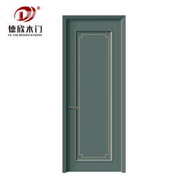 厂家批发轻奢室内纯实木门原木橡木门卧室房间烤漆门隔音平开木门