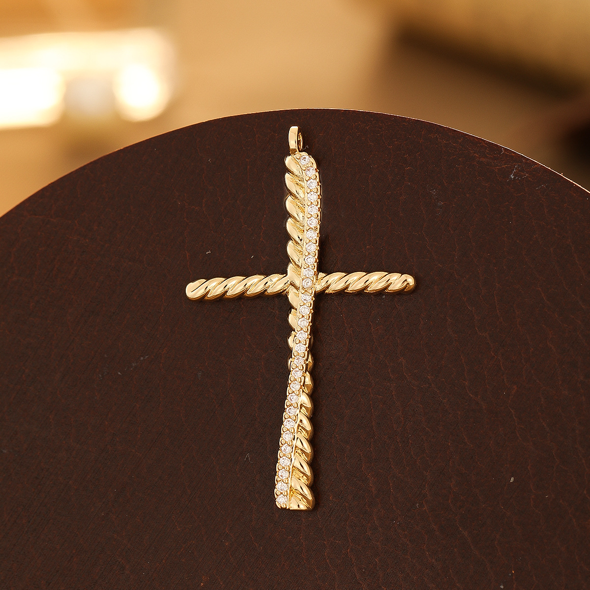7g Weight Pendant Jewelry Making Type 14 * 24mm, 18*28mm, 22*30mm Jewelry Making Size Zircon Inlay Material DIY Jewelry Accessories Classification 1 Piece Quantity Copper Material Cross, Heart Shape Pattern Inlay Design Casual, Simple Style Style 1 Piece 14 * 24mm 18*28mm 22*30mm Copper Zircon Cross Heart Shape Pendant 5