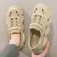 Wading Croc Shoes Men's Summer Outerwear 2025 New Height Increasing Outdoor Anti-Slip Fishing Sandals Men's Summer
