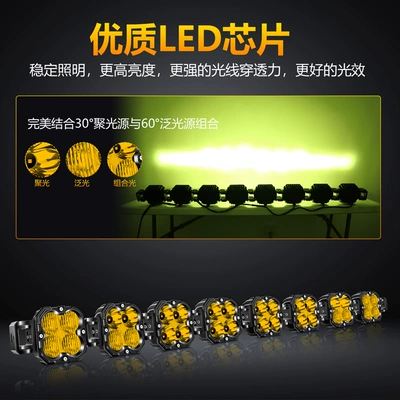 Lights, Combination Connected Strip Lights, and – Roof Light