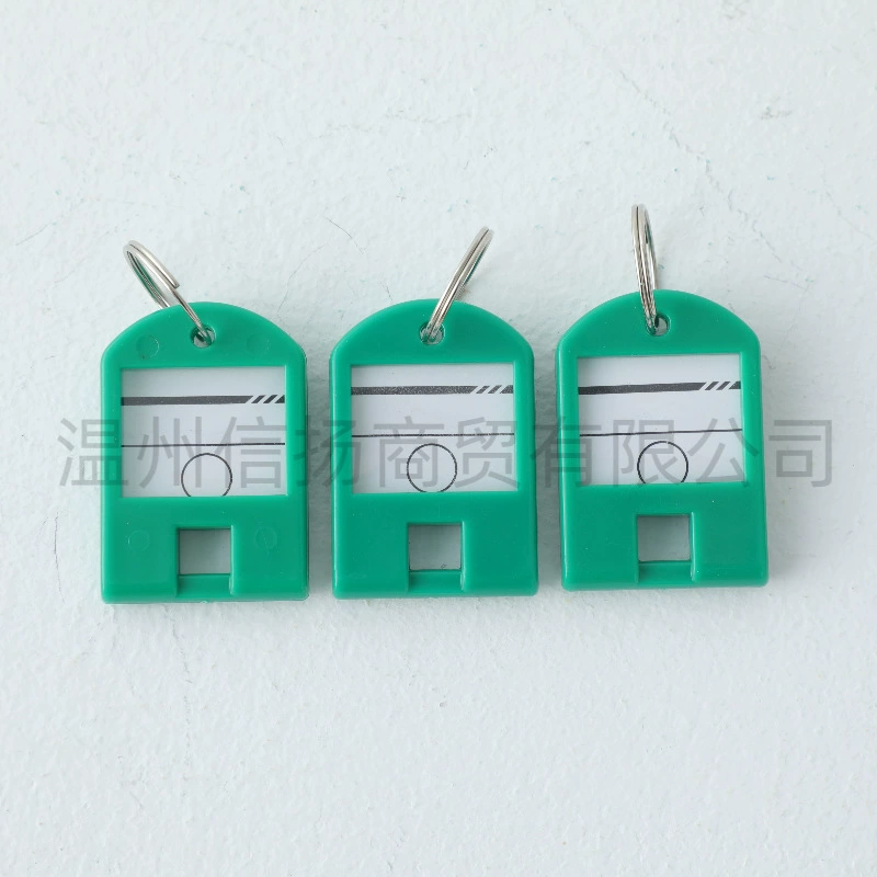 Plastic removable keychain for keys for office