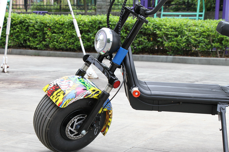 Harley-Style Electric Scooter, Small Harley-Style Electric Scooter, 48V Harley-Style Scooter, Citycoco Harley