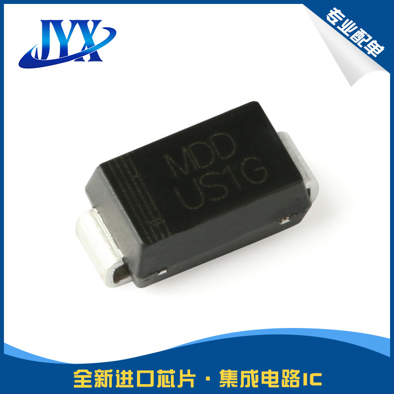 US1G SMA(DO-214AC) 400V/1A 整流器 单二极管电子元器件芯片IC