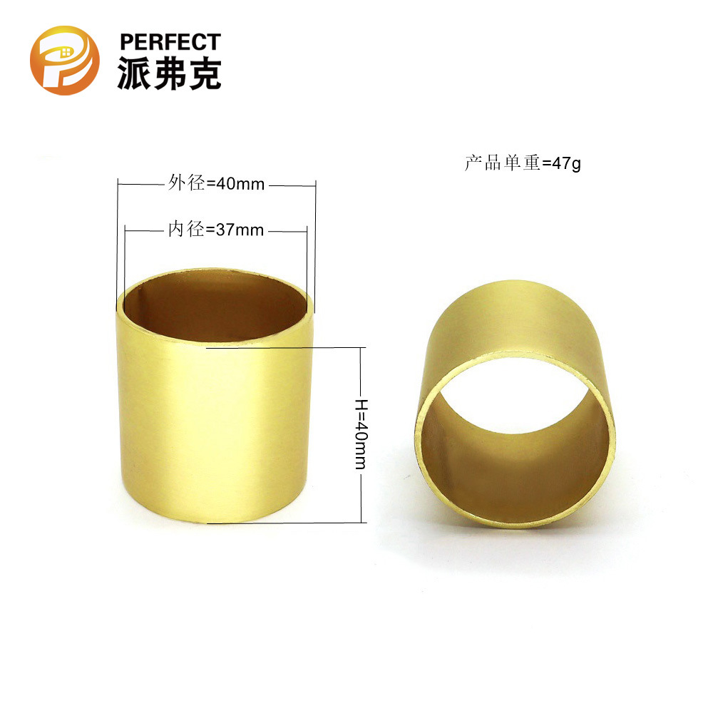 관통 슬리브 직경 * 높이 * 두께 = 40*40*1.5mm