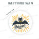Cross-border Batman Theme Party Decoration Props Disposable Paper Plate Paper Towel Tablecloth Tableware suit Paper Cup