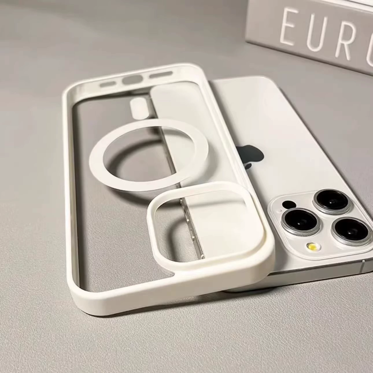 Чехол для телефона Apple совместимый силиконовый, прозрачный iPhone 16, защитный чехол, iPhone, 17promax