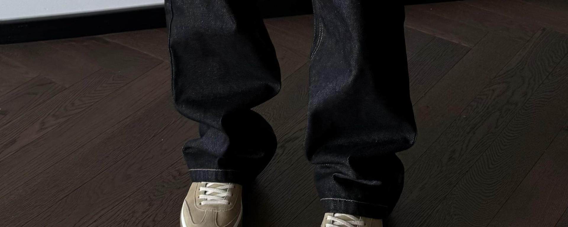 Men's Classic Fit Washed Denim Jeans - Straight Leg Comfortable Cotton Pants For Casual Wear (Black, S-Xxl)_mkmklike.com