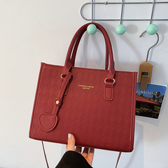 紅色包包女大容量2023新款潮高級感婚包婚禮手提包結婚單肩斜挎包