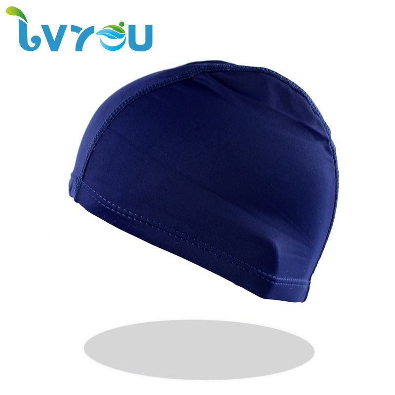 Sombrero de nadador verde, sombrero de nadador de spandex, sombrero de nadador de cabello largo, sombrero de nadador de aguas termales, sombrero de nadador para adultos, unisex, piscina, comercio exterior