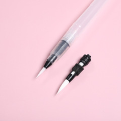 New 6-piece set large-capacity water storage pen hand-painted solid watercolor brush calligraphy soft head brush wholesale