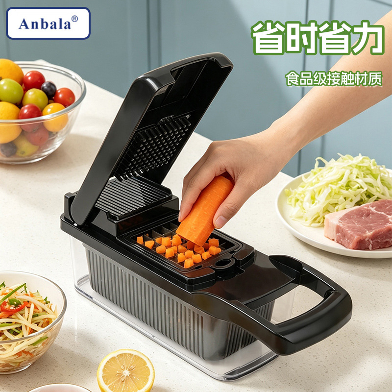 Cross-border Multifunctional Vegetable Chopper Kitchen Vegetable Grater Potato Shredder Slicer Vegetable Cutting Tool Vegetable Cutter