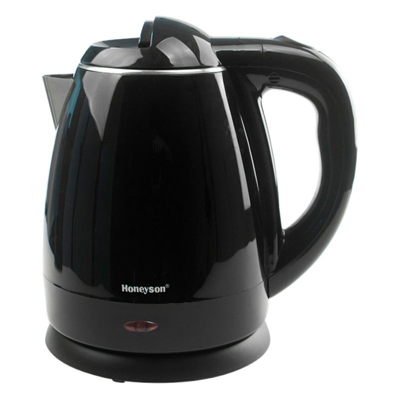 Hervidor eléctrico de doble capa Honeyson con tanque interior de acero inoxidable 304, anti-hervido en seco, apagado automático, 1.2L